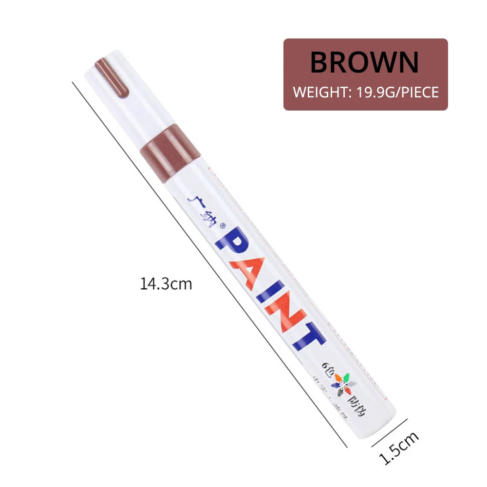 1Pc Waterproof Tire Marker Pen