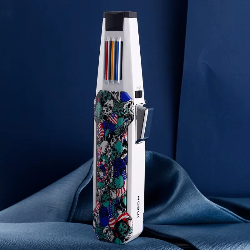 Blue Flame Torch Lighter with Metal Body
