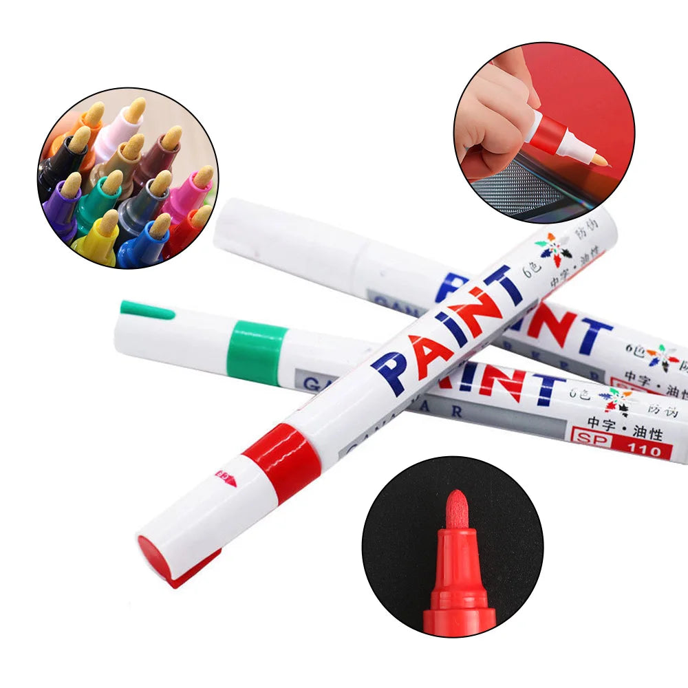 1Pc Waterproof Tire Marker Pen