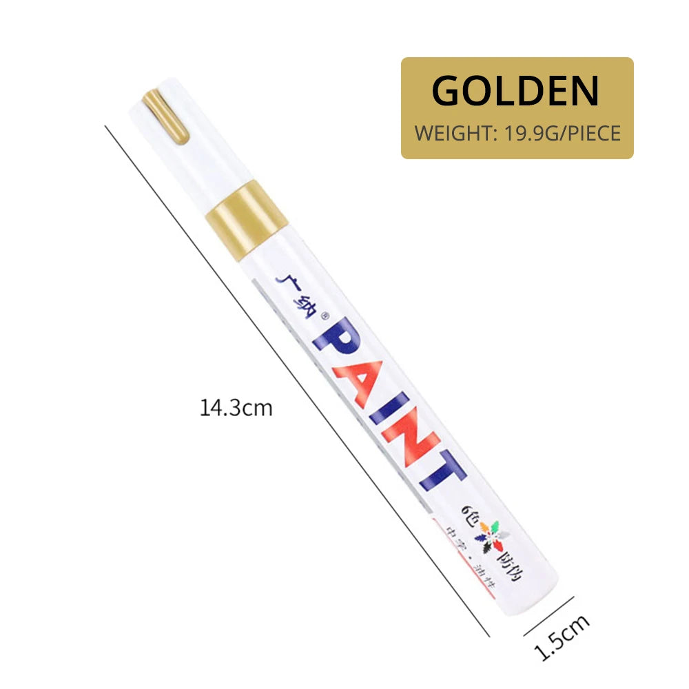 1Pc Waterproof Tire Marker Pen