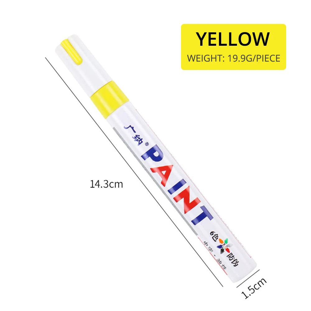 1Pc Waterproof Tire Marker Pen