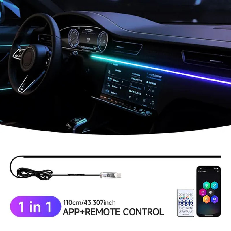 64 Color LED Ambient Light Strips