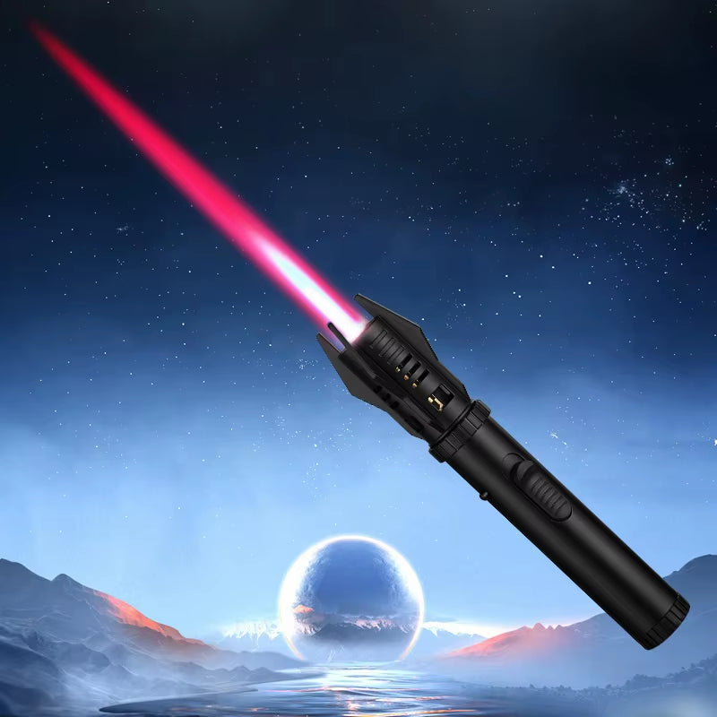 Blue Flame Torch Lighter with Metal Body