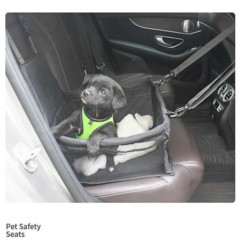Folding Mesh Pet Car Carrier