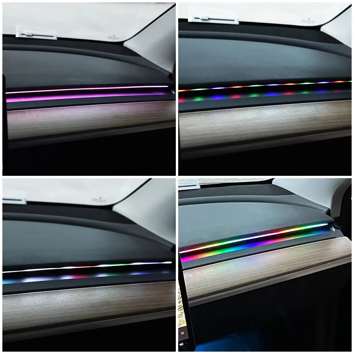 64 Color LED Ambient Light Strips