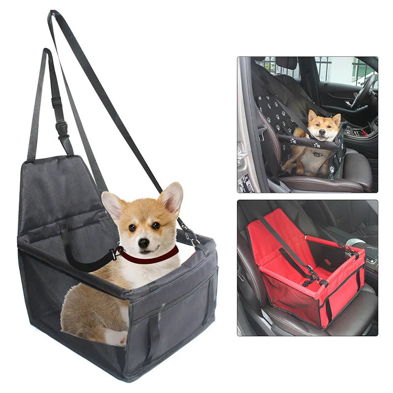 Folding Mesh Pet Car Carrier
