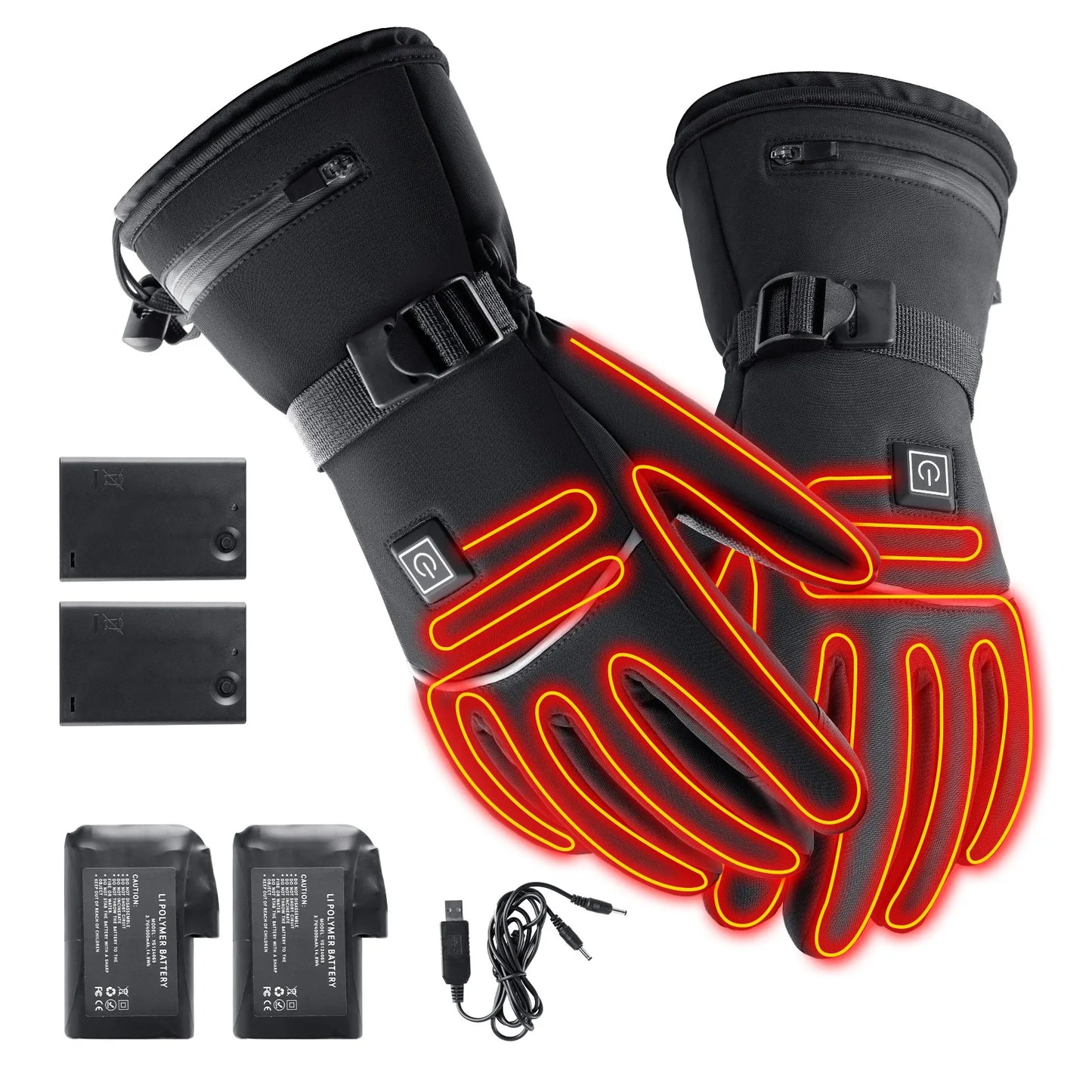 Adult-sized Rechargeable Thermal Gloves