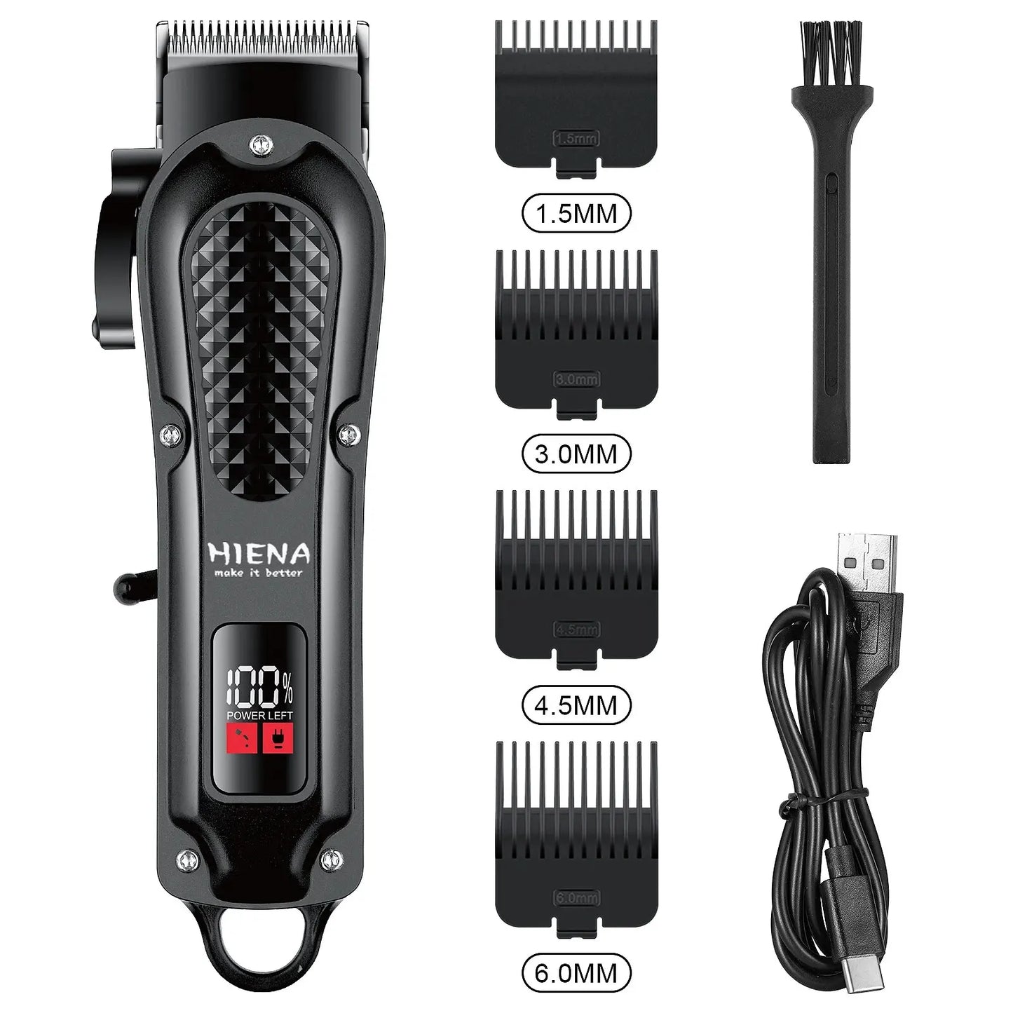 Barber Style Rechargeable Hair Clipper/Trimmer