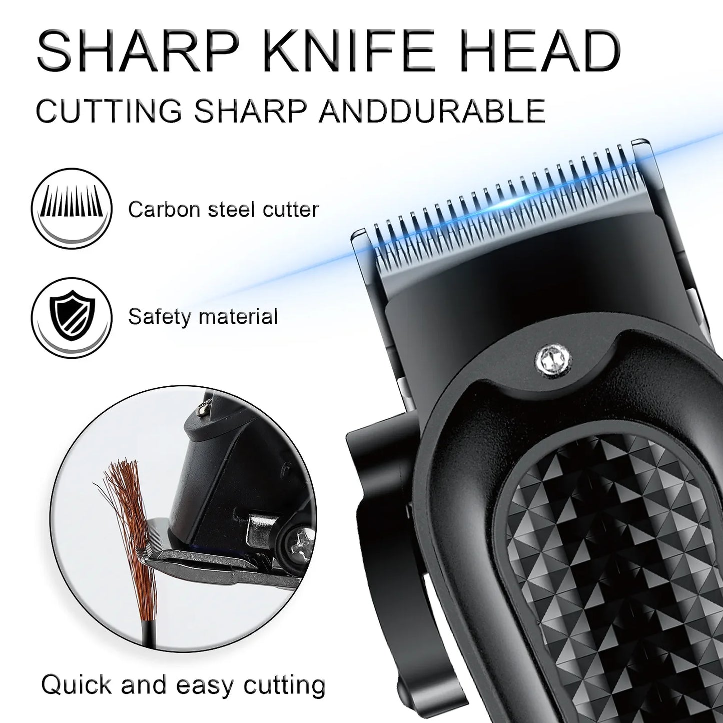 Barber Style Rechargeable Hair Clipper/Trimmer
