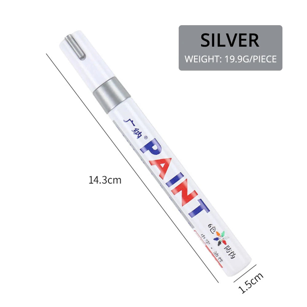 1Pc Waterproof Tire Marker Pen