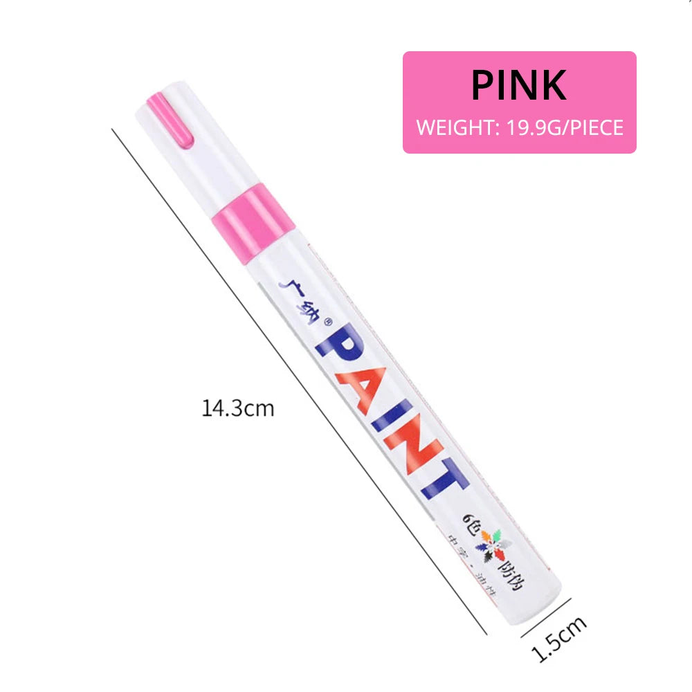 1Pc Waterproof Tire Marker Pen
