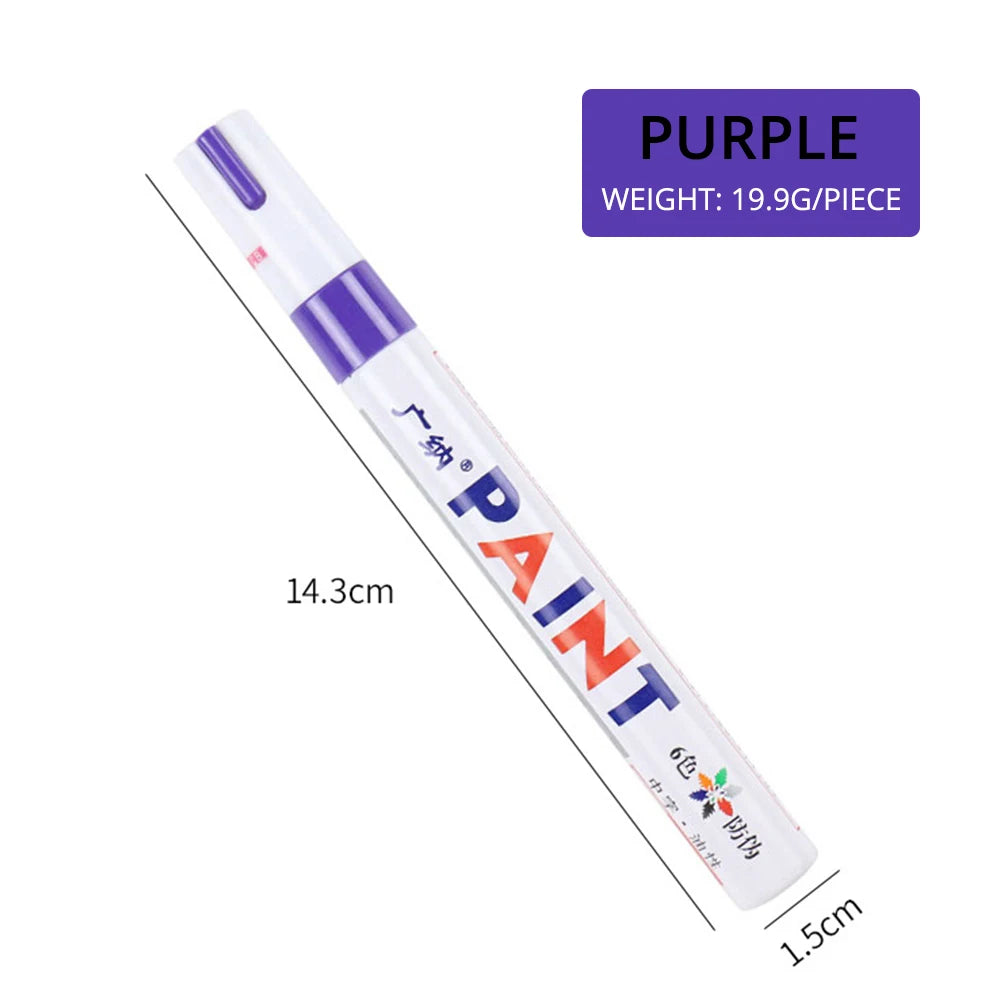 1Pc Waterproof Tire Marker Pen