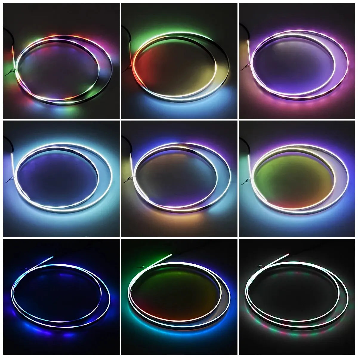 64 Color LED Ambient Light Strips