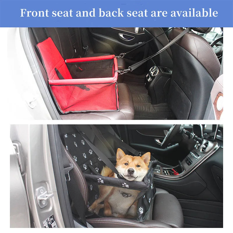 Folding Pet Car Seat Carrier