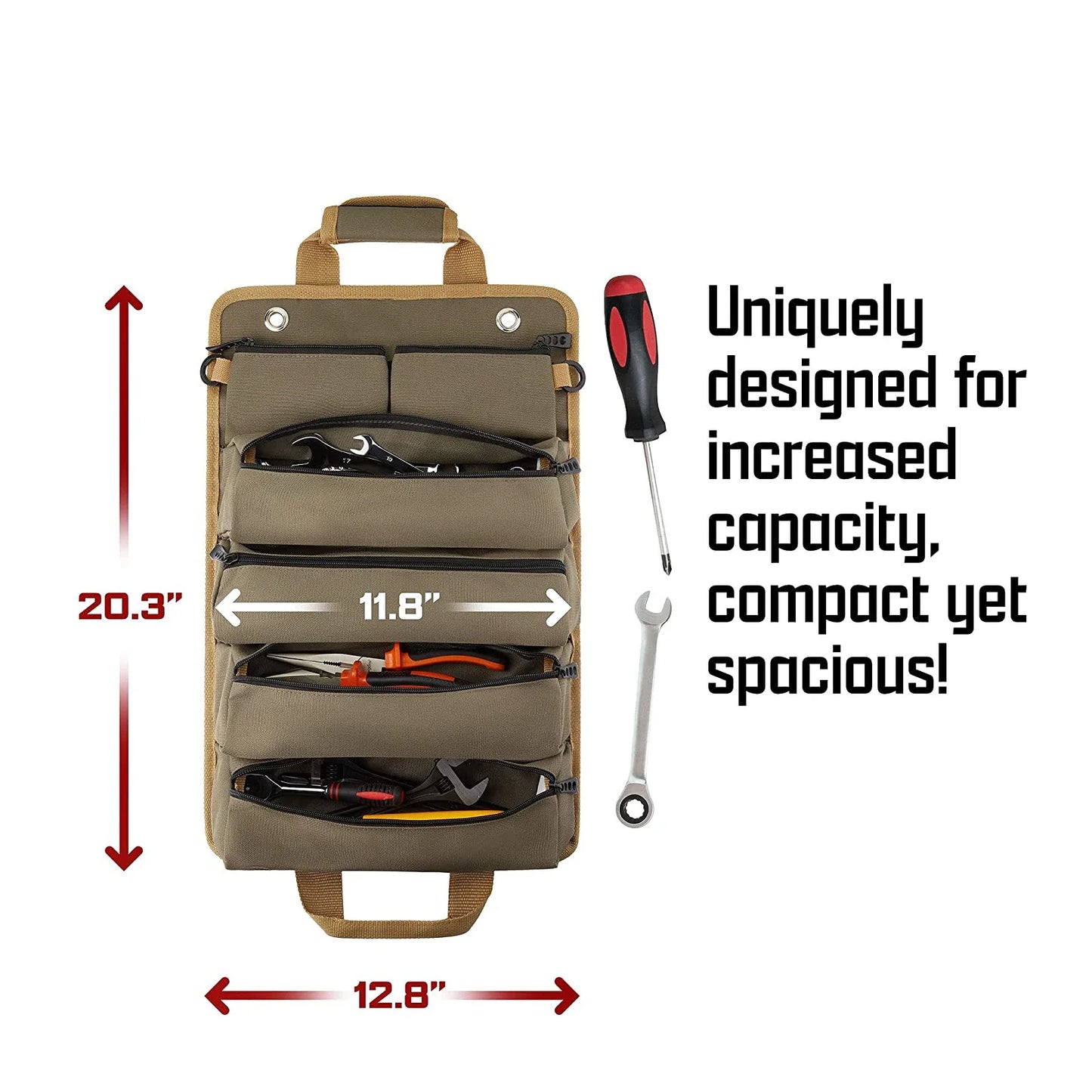 Multi-Purpose Roll-Up Tool Bag