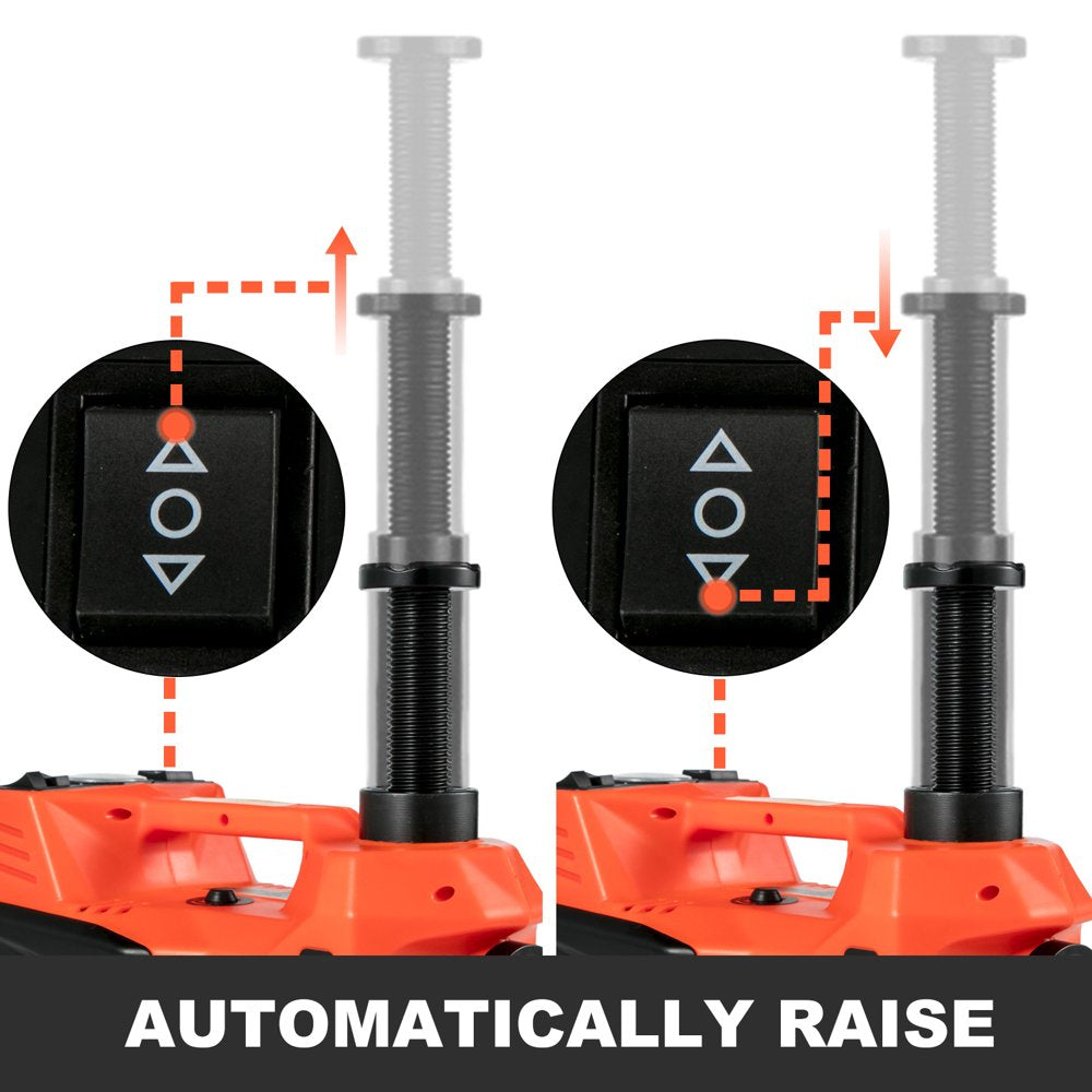 Vevor 3 Ton (6600 Lbs.) Electric Car Jack with Tire Inflator Pump and Electric Wrench