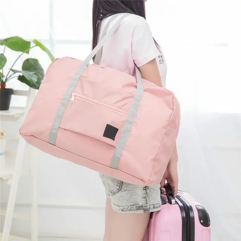 2023 Stylish Expandable Folding Travel Bag with Dry Wet Separation