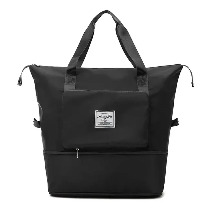 2023 Stylish Expandable Folding Travel Bag with Dry Wet Separation