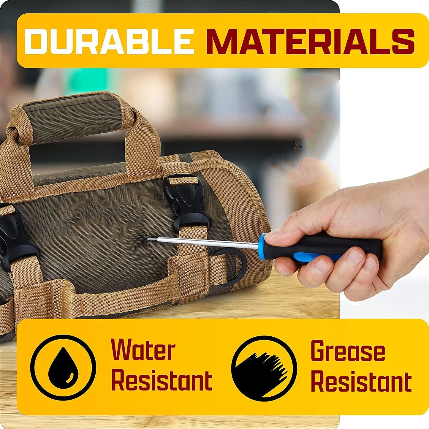Multi-Purpose Roll-Up Tool Bag
