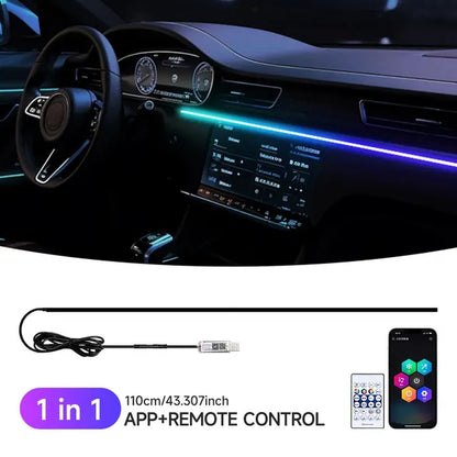 64 Color LED Ambient Light Strips