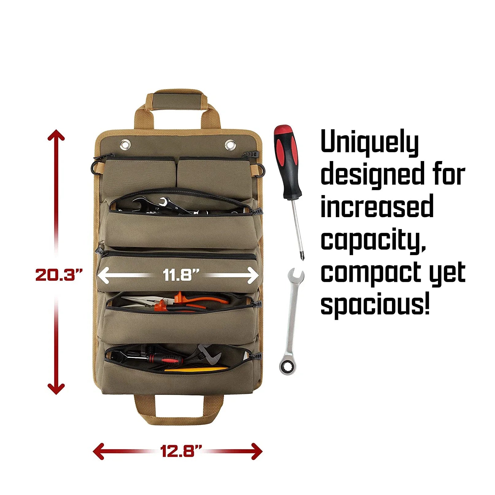 Multi-Purpose Roll-Up Tool Bag