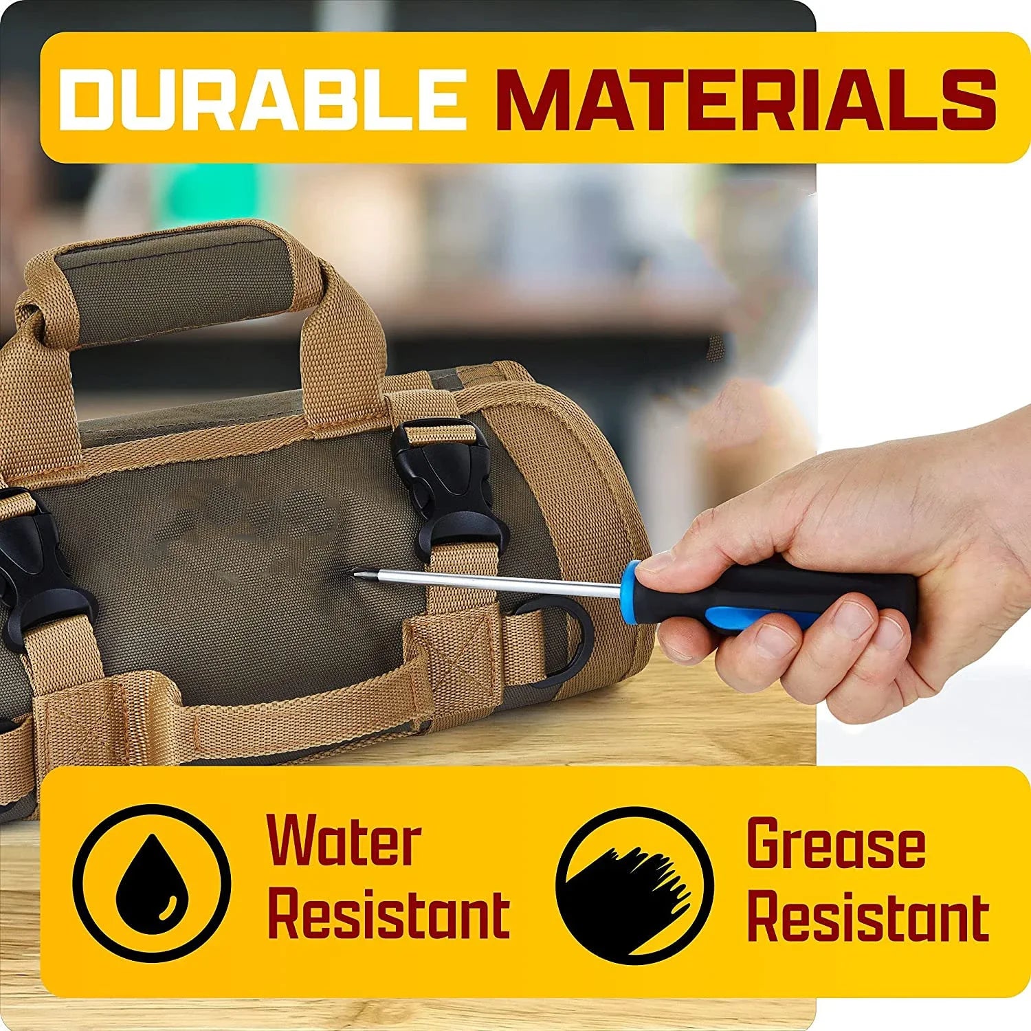 Multi-Purpose Roll-Up Tool Bag