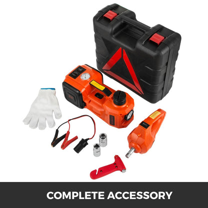 Vevor 3 Ton (6600 Lbs.) Electric Car Jack with Tire Inflator Pump and Electric Wrench
